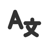Languages SVG Icon